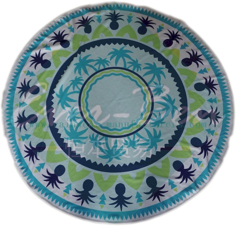 China microfiber beach towel producer